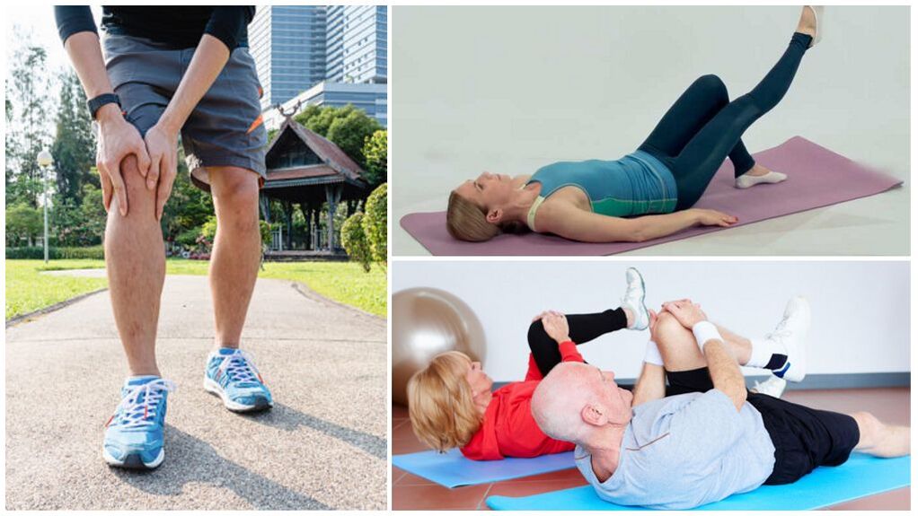 Arthrosis vun der Knéi Gelenk Übung